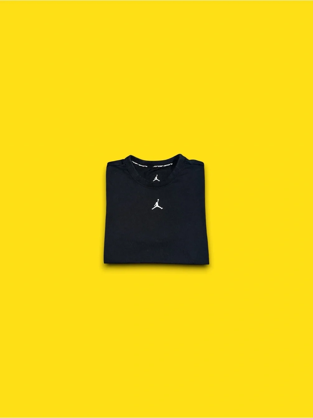 Jordan Sport Nike sportswear dri-fit athletic fit tee shirt black mens small